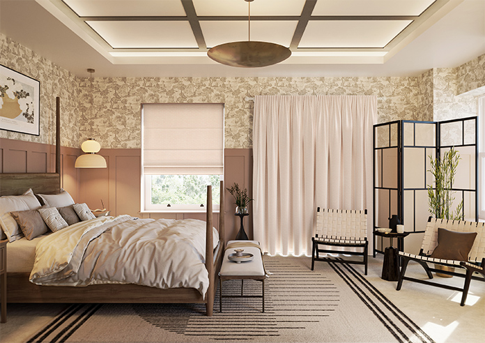 Rolling Hills Velvet, Pink - Made to Measure Curtains - Image 15